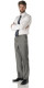 Pantalone Uomo Saturno Grigio Baia