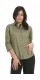 Camicia Aderente Donna Verde