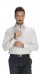 Men's Close-Fitting Light Grey Shirt