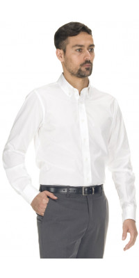 Camicia Alan Button Down Bianco