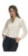 Women's Close-Fitting L/S Beige Shirt