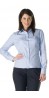 Camicia Donna Perla Rig. Azzurro