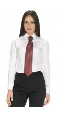 Selena Women's White Shirt - corbaraweb