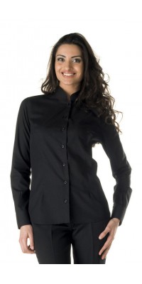 Camicia Donna Coreana Nero