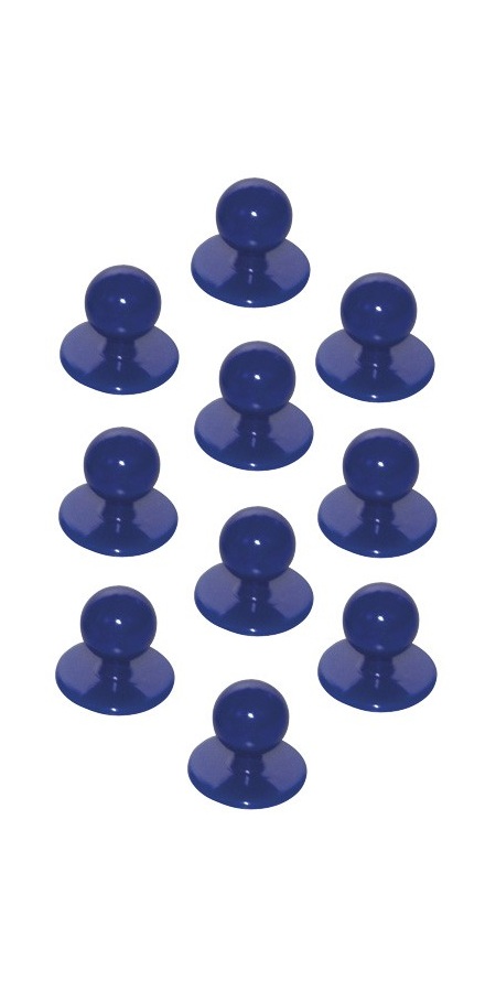 Bottoni estraibili Azzurro