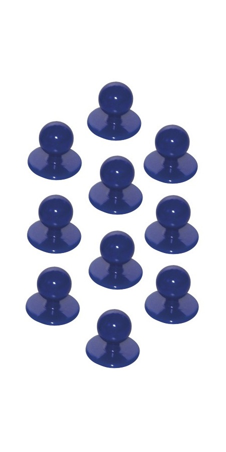 Bottoni estraibili Azzurro