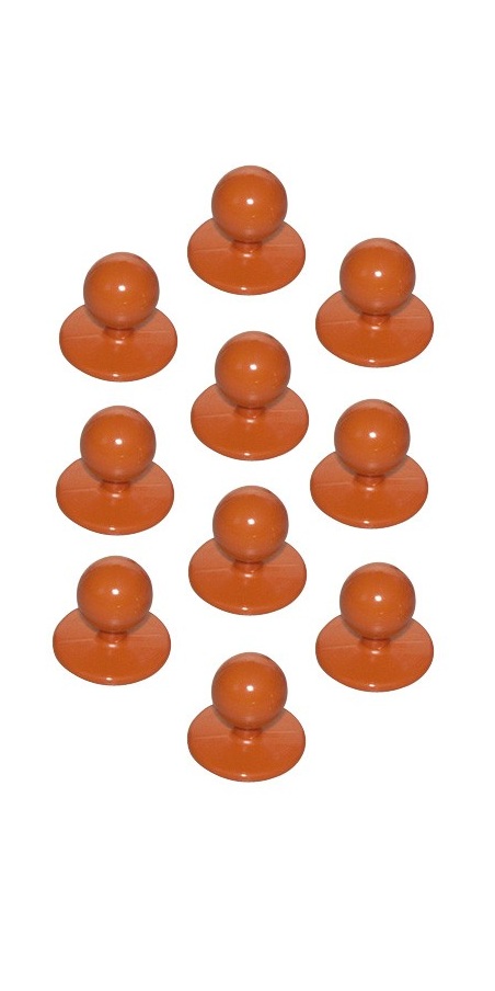 Bottoni estraibili Arancio