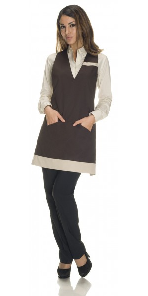 Cesena Brown Apron