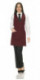 Alassio Burgundy Apron