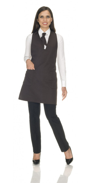 Alassio Brown Apron