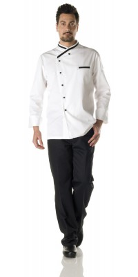 Alex Chefs' White/Black Jacket