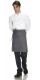 Crotone Grey Apron - 4 Pieces’ Packet