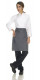 Crotone Grey Apron - 4 Pieces’ Packet