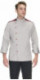 Romeo Light Grey Chef Jacket