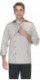 Romeo Light Grey Chef Jacket