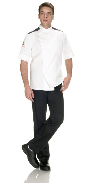 Moreno White/Jeans Chef Jacket