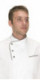 Academy White/Black Chef Jacket