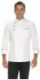 Academy White/Burgundy Chef Jacket