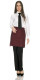 Novara Burgundy Apron