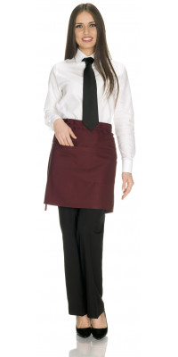 Novara Burgundy Apron