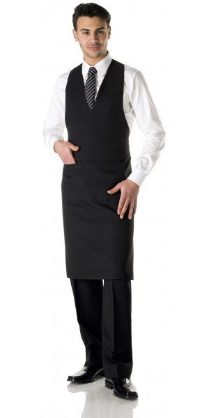 Savona Black Apron