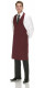 Savona Burgundy Apron