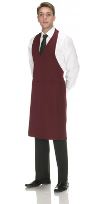 Savona Burgundy Apron