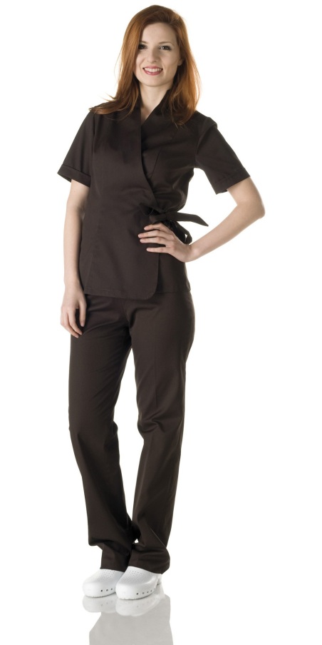 Casacca Kimono Aiko Marrone