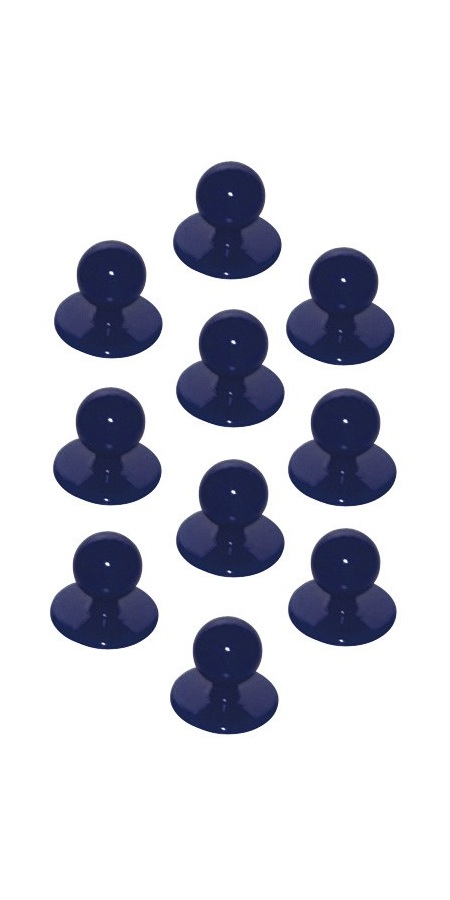 Bottoni estraibili Blu