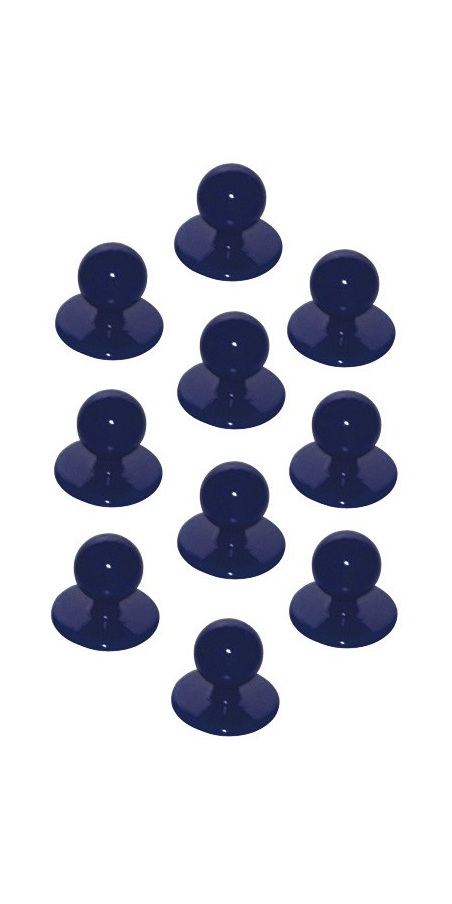 Bottoni estraibili Blu