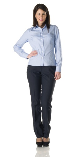 Camicia Donna Perla Rig. Azzurro 2