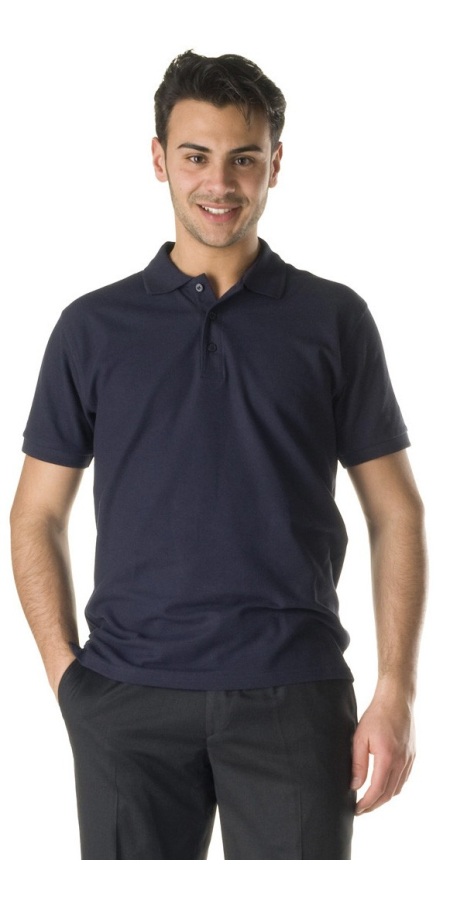 Polo Unisex Blu Navy