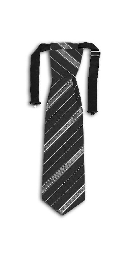 Cravattina Gala Rig.Grigio