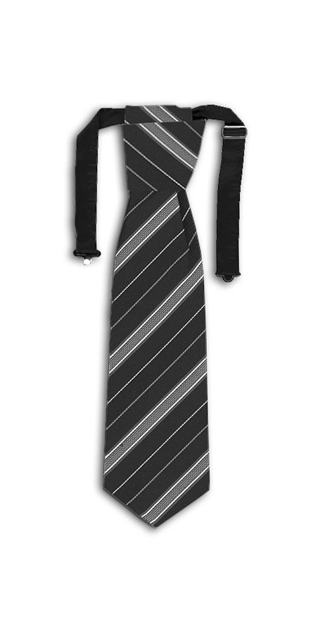 Cravattina Gala Rig.Grigio