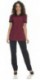 Olga Burgundy Tunic