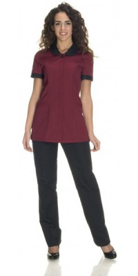 Olga Burgundy Tunic