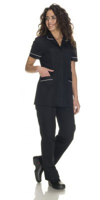 Rubia Black Tunic