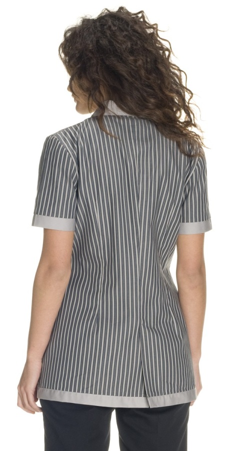 Katia Grey Striped Tunic