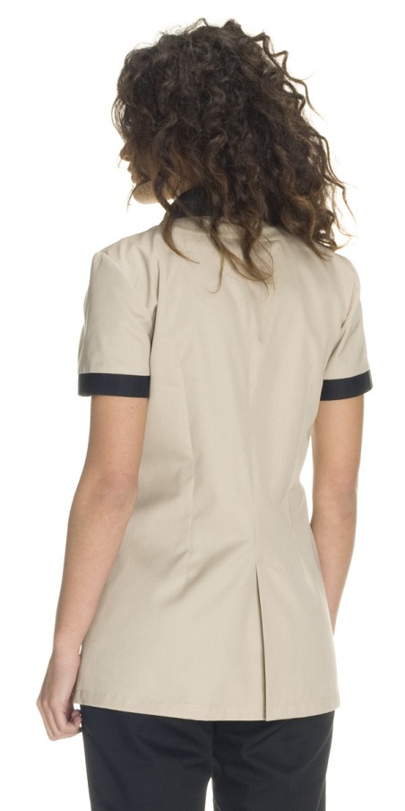 Olga Ecru Tunic - Hotel Uniforms