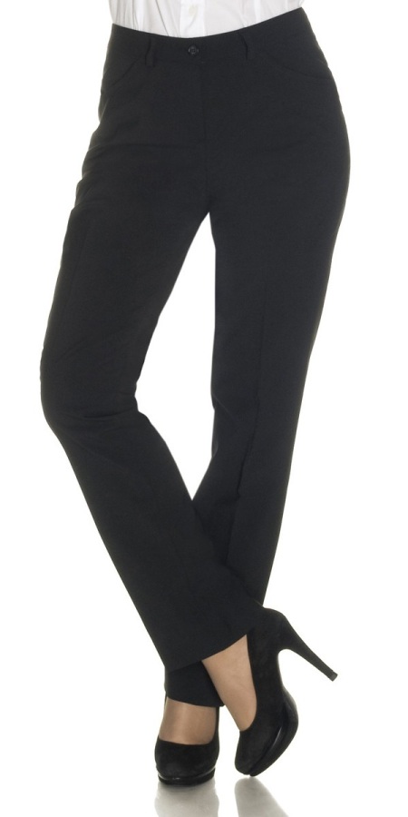 Pantalone donna slim-fit Nero