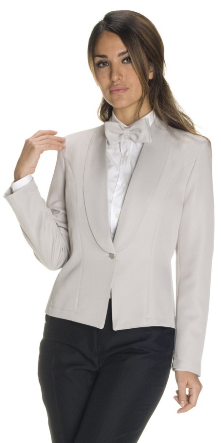 Pavia Ice Grey Spencer Jacket