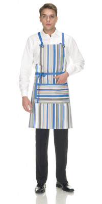 Orvieto Blue Spezia Striped Apron