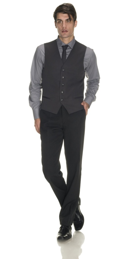 Parigi Smoke Grey Vest