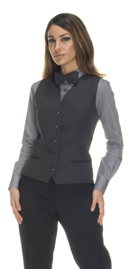 Zurigo Smoke Grey Vest