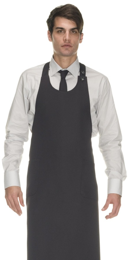 Luino Smoke Grey Apron