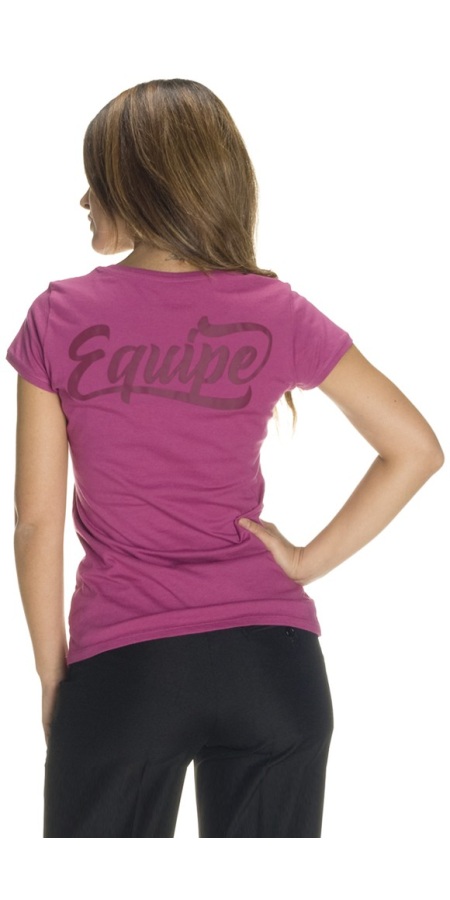 T-Shirt Donna Equipe Pink