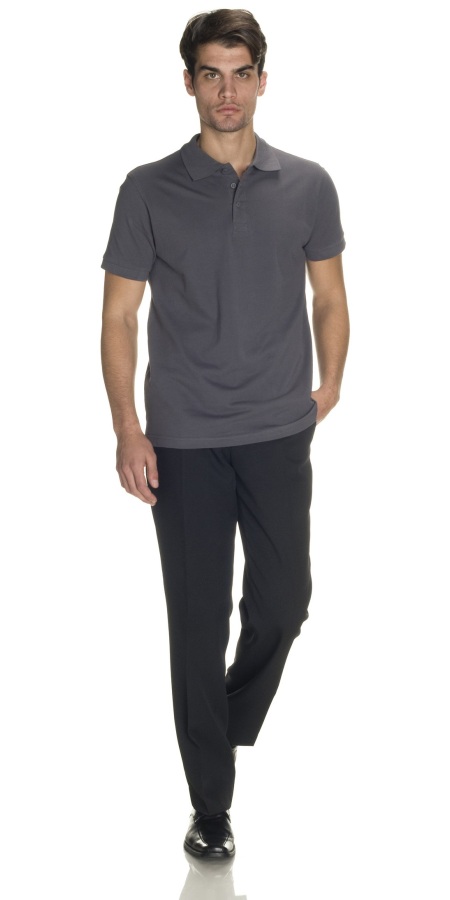 Polo Uomo Slate Grey