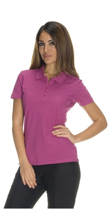 Women's Pink Polo Shirt