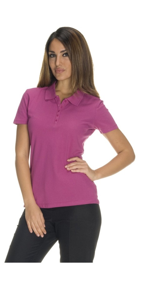 Women's Pink Polo Shirt