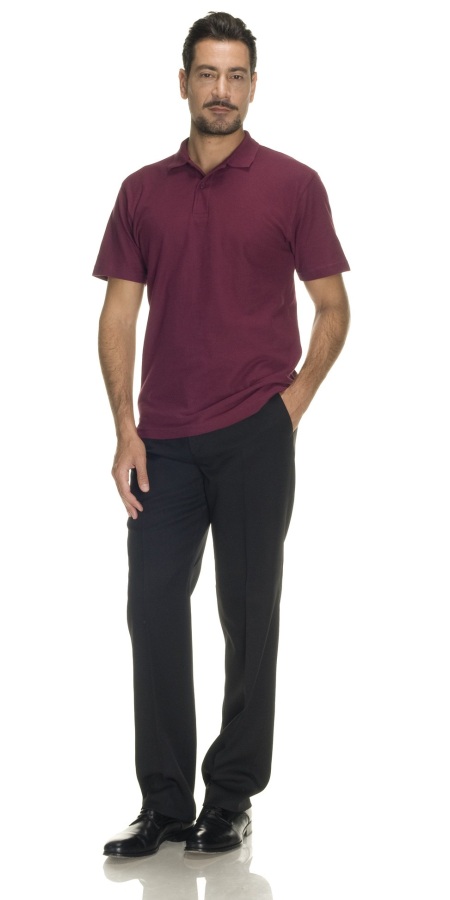 Pacco 6 Polo Uomo Amaranto